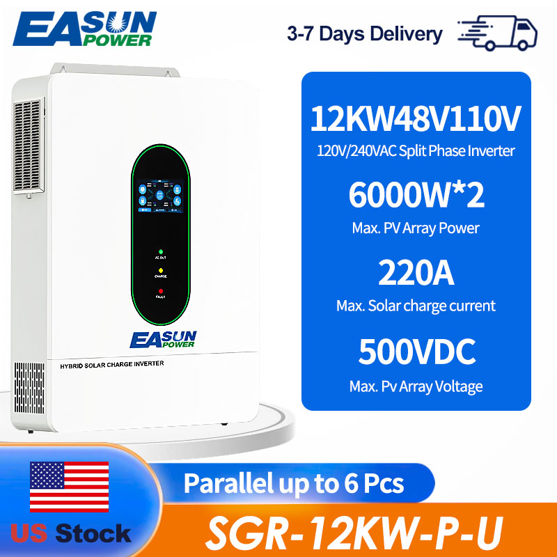 Flexible Solar Panel - EASUN US 12KW 12000W Split Phase