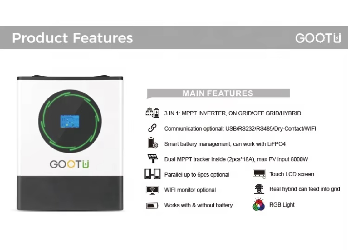 8KW 16KW 24KW Pure Sine Wave I - огляд і ціна Mppt Charge Controller