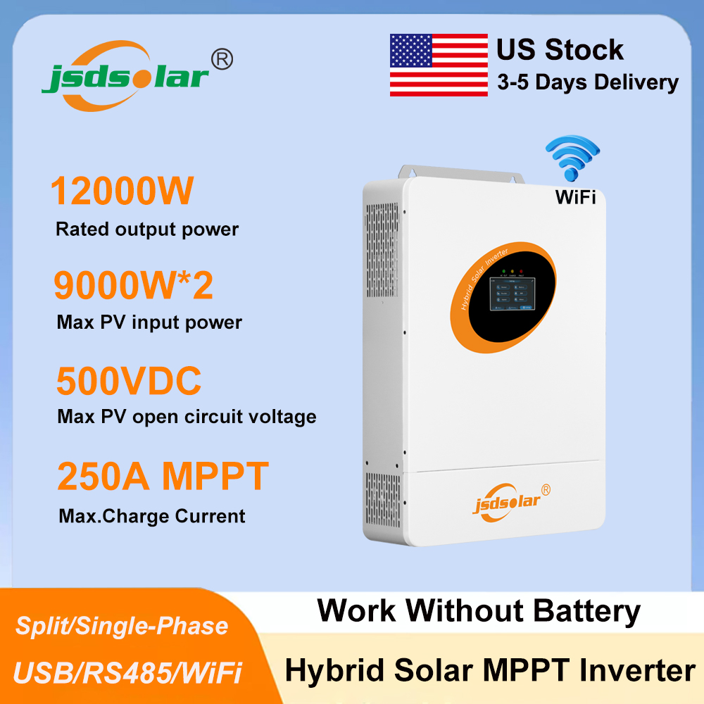 Jsdsolar 12KW 48V Hybrid Solar - огляд і ціна Flexible Solar Panel