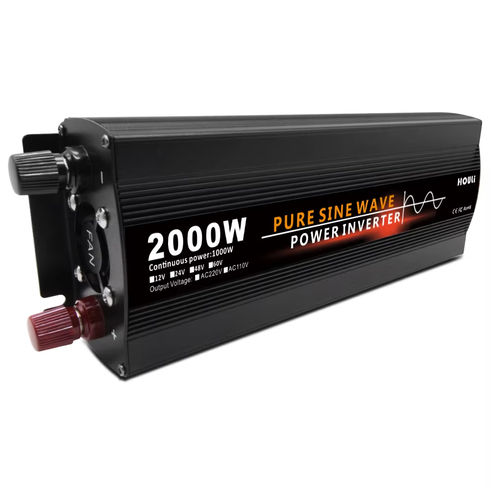 HOULI 1000W 1600W 2000W 4000W  - огляд і ціна Pure Sine Wave Inverter