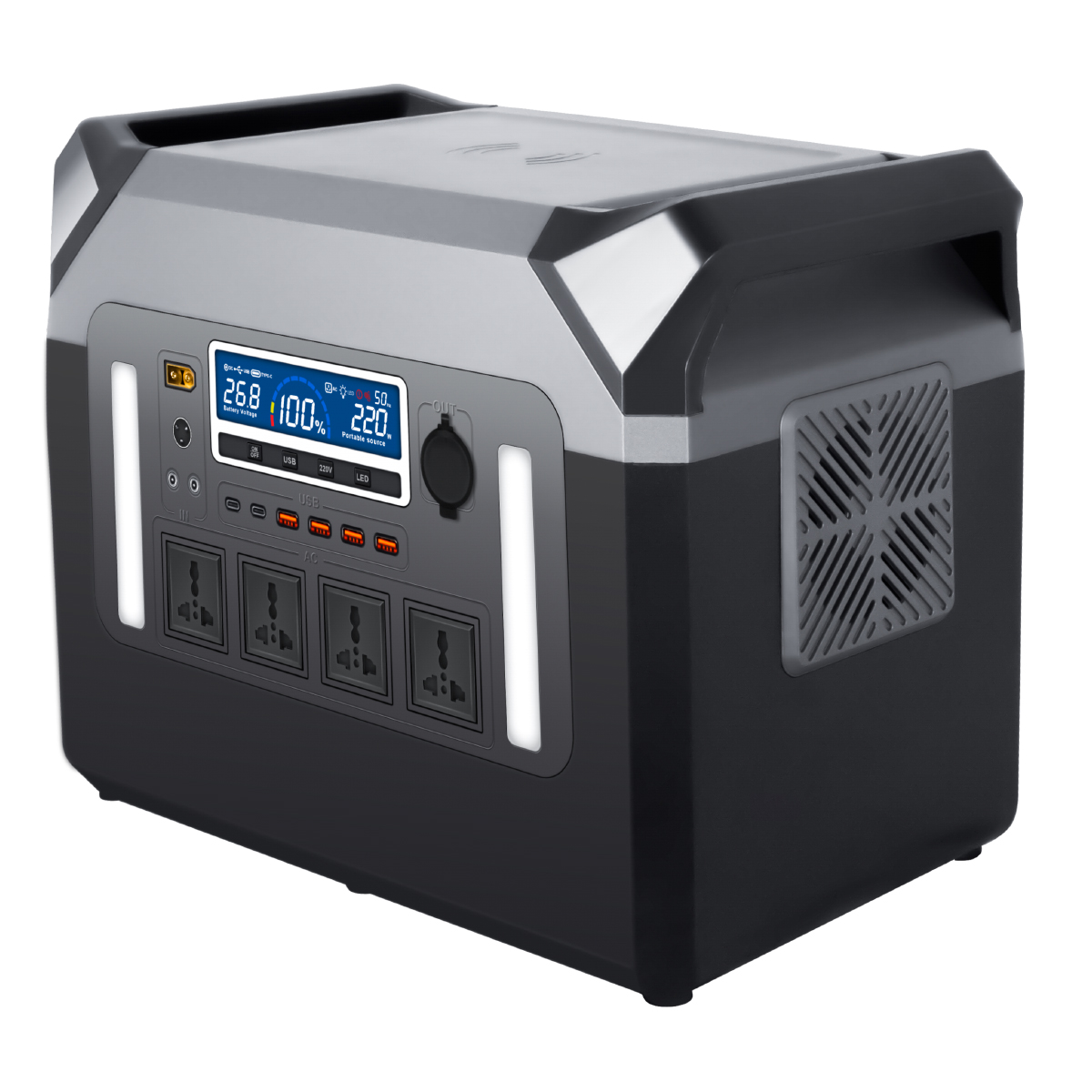 3000W Portable Power Station S - огляд і ціна Pure Sine Wave Inverter