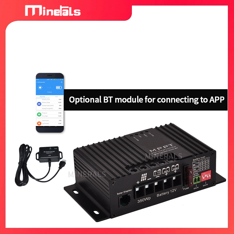 MPPT5012 12V/24V 12A Smart Sol - огляд і ціна Mppt Charge Controller