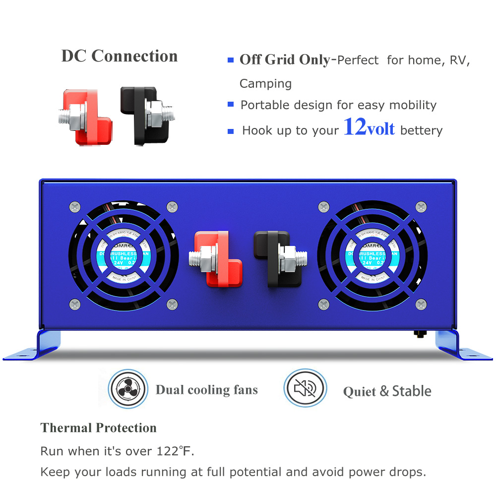 2026 Hot Sale WZRELB 3000W Car - огляд і ціна Pure Sine Wave Inverter