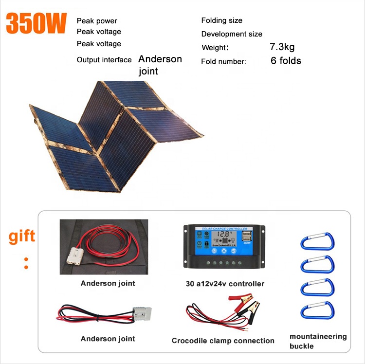 350W Flexible Monocrystalline  - огляд і ціна Flexible Solar Panel