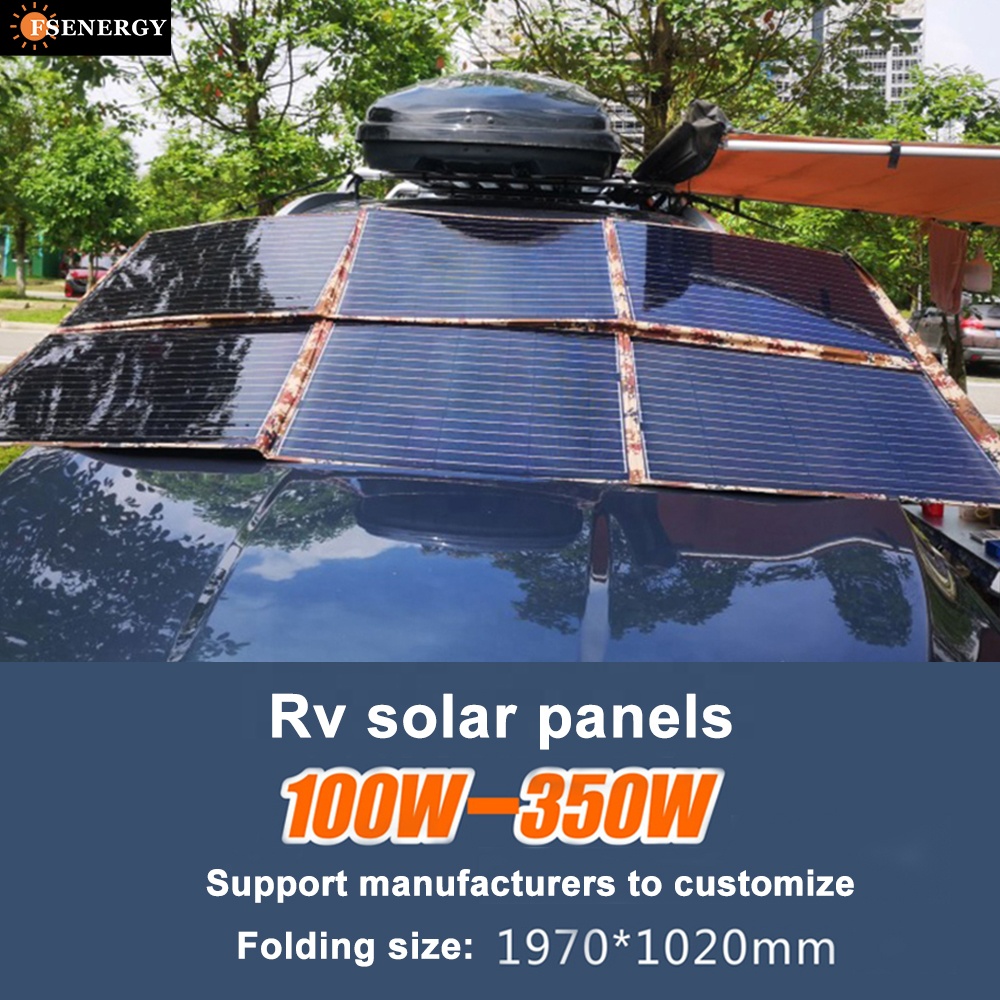 350W Flexible Monocrystalline  - огляд і ціна Flexible Solar Panel