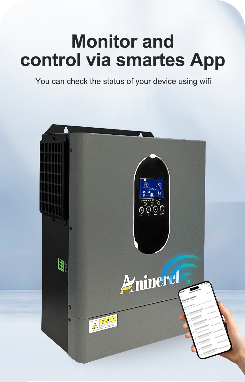 Aninerel 4.2KW 24V NEW 110-120 - огляд і ціна Mppt Charge Controller