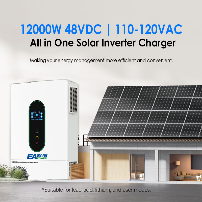 EASUN US 12KW 12000W Split Pha - огляд і ціна Flexible Solar Panel
