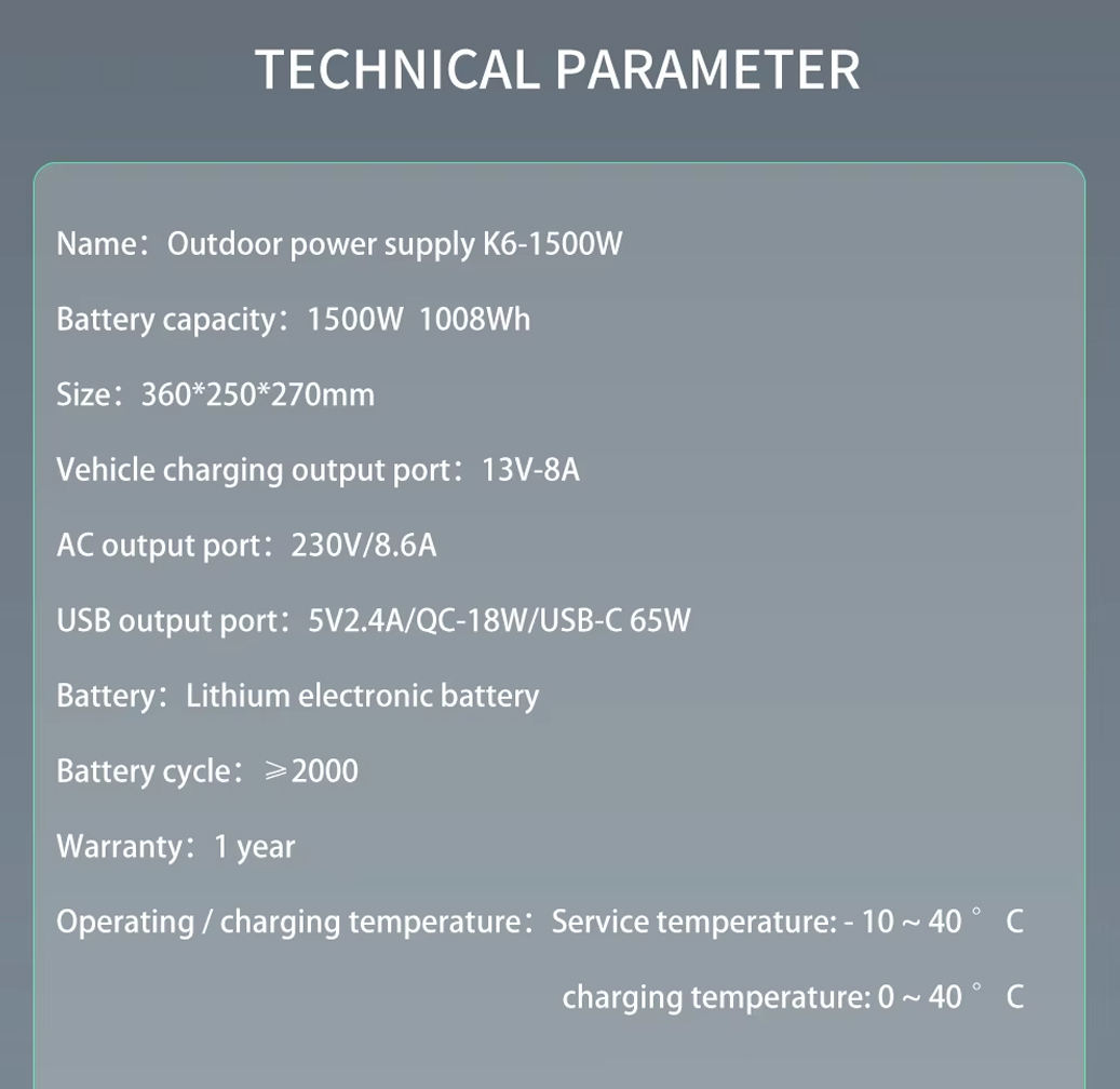 1500W 1008Wh Lithium Ion Car P - огляд і ціна Pure Sine Wave Inverter