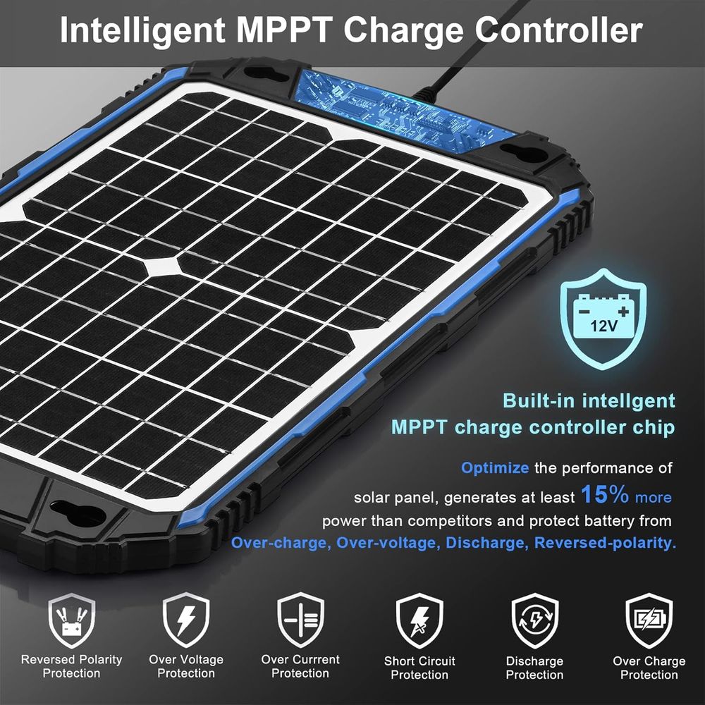 Waterproof 12W 12V Solar Batte - огляд і ціна Mppt Charge Controller